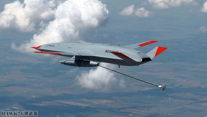 美国MQ-25“黄貂鱼”舰载无人机完成对F-35C战机空中加油试飞(图10) 美国MQ-25“黄貂鱼”舰载无人机完成对F-35C战机空中加油试飞(图10)