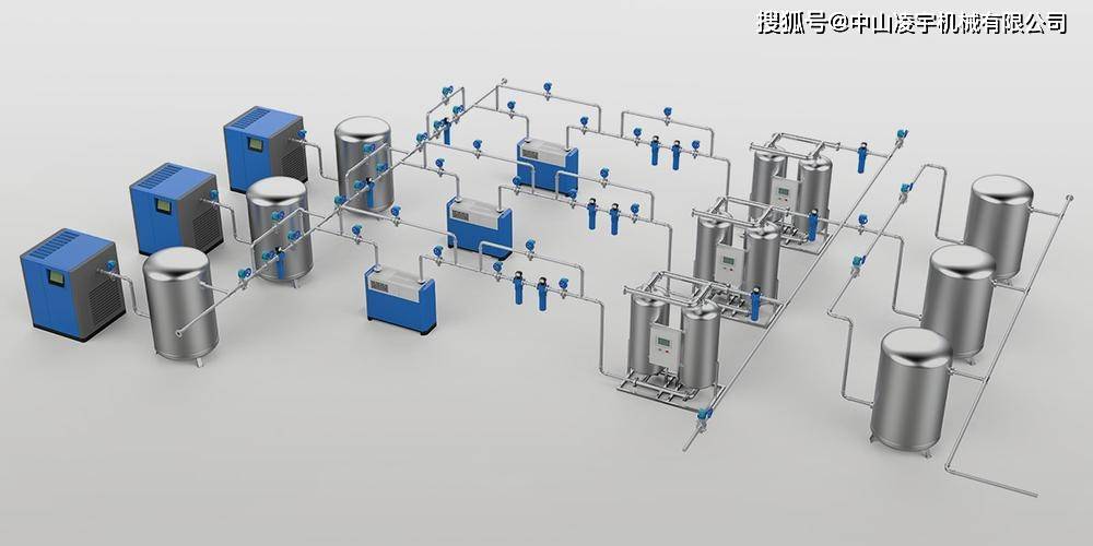 一、压缩热再生吸附式干燥机的工作原理(图1) 一、压缩热再生吸附式干燥机的工作原理(图1)
