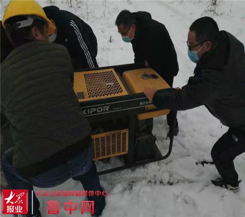 迎寒风、战暴雪！淄博移动为市民网络畅通保驾护航(图1)