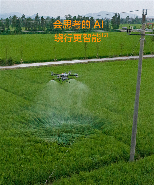 59999元！大疆T100旗舰农业无人机发布：支持85公斤吊运(图3)